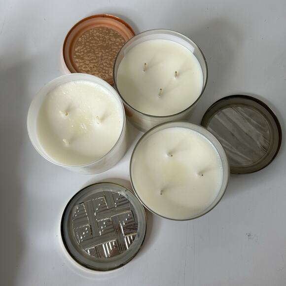 Bath & Body Works Candles Pink Pineapple Sunrise Bronzed Sunset & Sunrise Woods - Picture 6 of 6